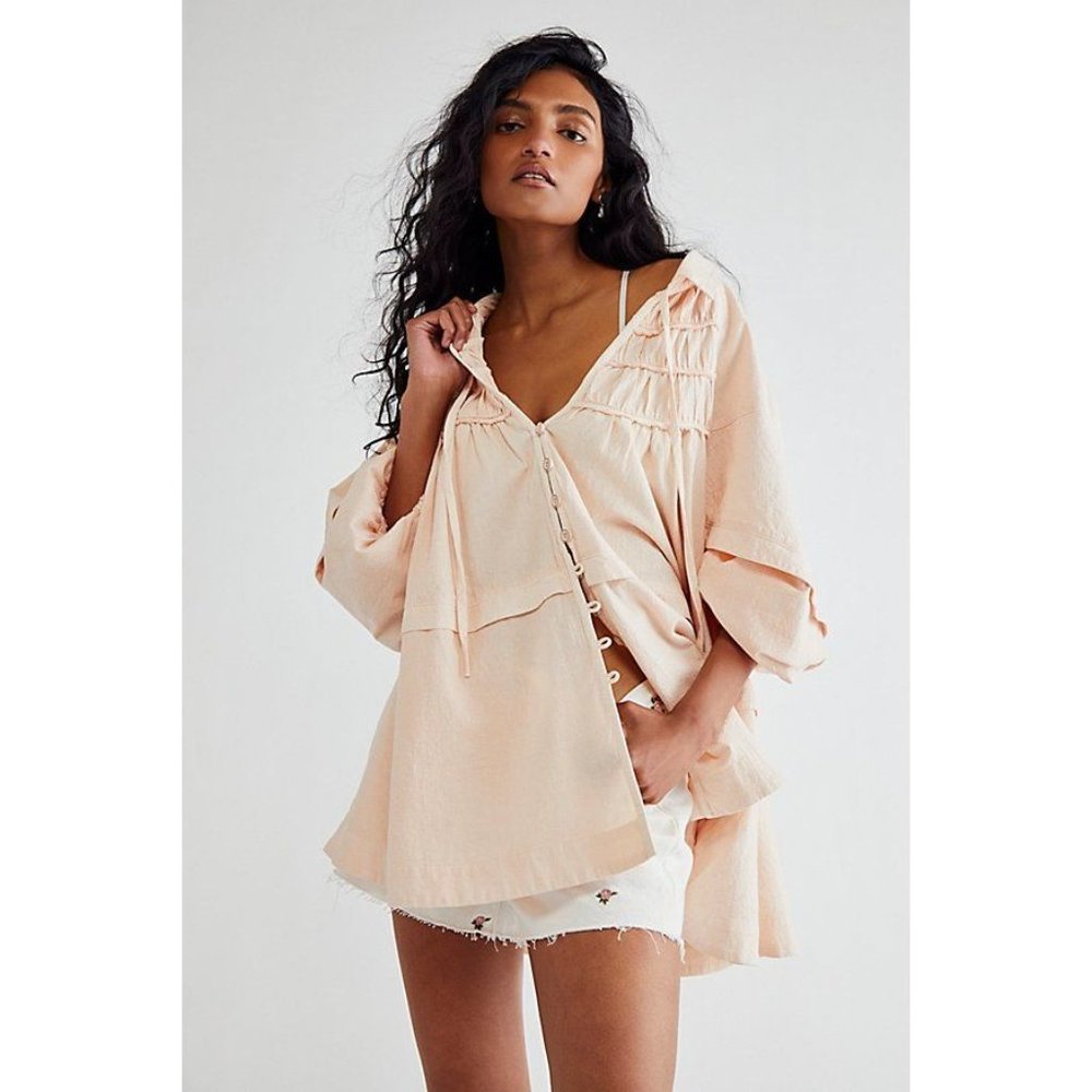 Free People X REVOLVE Sydney Tunic in Crushed Large